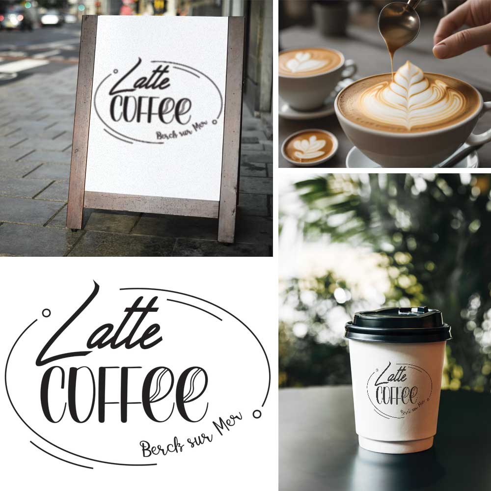 Création de logo pour coffee shop